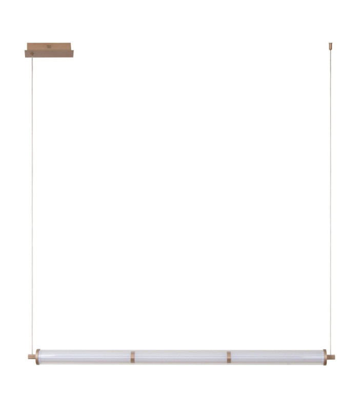Lucide VALENTINE - Pendant light - LED Dim. - CCT - 1x36W 2200K/3000K - Champagne Color - Vibes-2