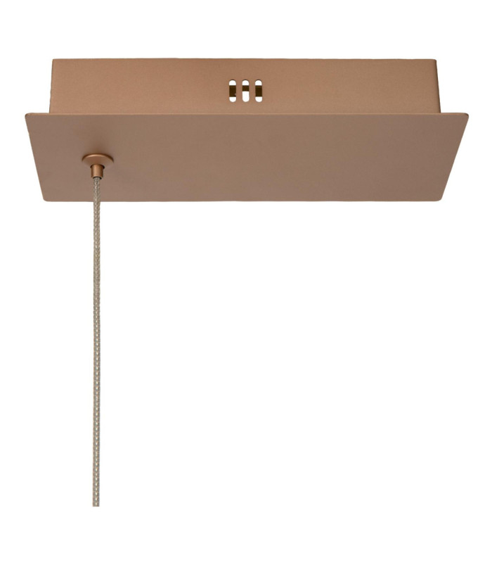 Lucide VALENTINE - Pendant light - LED Dim. - CCT - 1x36W 2200K/3000K - Champagne Color - Vibes-4