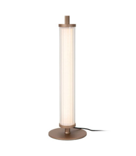Lucide VALENTINE - Table lamp - Ø 15 cm - LED Dim. - CCT - 1x15W 2200K/3000K - Champagne Color - Vibes-1