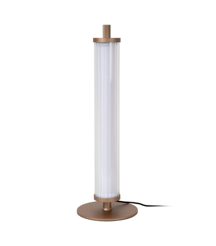 Lucide VALENTINE - Table lamp - Ø 15 cm - LED Dim. - CCT - 1x15W 2200K/3000K - Champagne Color - Vibes-2