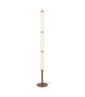 Lucide VALENTINE - Floor lamp - Ø 23 cm - LED Dim. - CCT - 1x37W 2200K/3000K - Champagne Color - Vibes-1