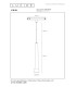 Lucide Premium LINIAL TUBIZ pendant - Smart Rail Lighting - 48V Track - 1xLED - Satin Gun Metal-5