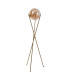 Lucide GISELA - Tripod Floor Lamp - Ø 56 cm - LED Dim. - 1x12.2W 2700K - Replaceable LED module - Amber-2
