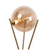 Lucide GISELA - Tripod Floor Lamp - Ø 56 cm - LED Dim. - 1x12.2W 2700K - Replaceable LED module - Amber-3