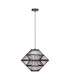 Lucide PASQUINO - Wire Frame Pendant Ceiling Light - Ø 40 cm - 1xE27 - Black-2