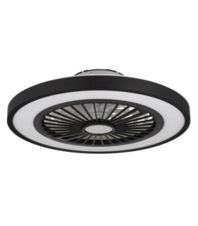 Blizzak Integrated LED Ceiling Fan, Matt Black 3000-6500K