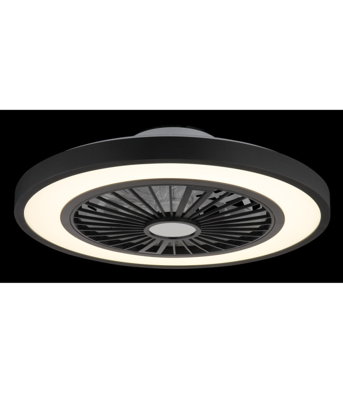 Blizzak Integrated LED Ceiling Fan, Matt Black 3000-6500K