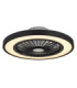 Blizzak Integrated LED Ceiling Fan, Matt Black 3000-6500K