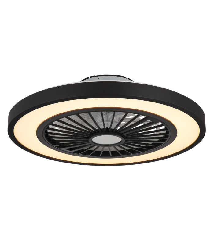 Blizzak Integrated LED Ceiling Fan, Matt Black 3000-6500K