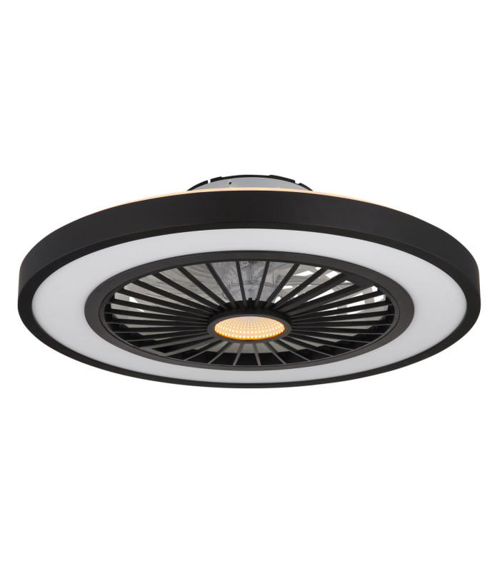 Blizzak Integrated LED Ceiling Fan, Matt Black 3000-6500K