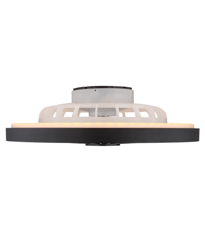 Blizzak Integrated LED Ceiling Fan, Matt Black 3000-6500K