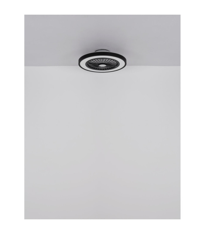 Blizzak Integrated LED Ceiling Fan, Matt Black 3000-6500K