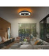 Blizzak Integrated LED Ceiling Fan, Matt Black 3000-6500K