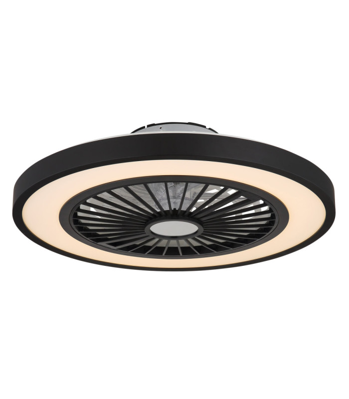 Blizzak Integrated LED Ceiling Fan, Matt Black 3000-6500K
