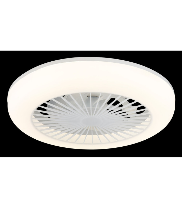 Ferrell Integrated LED Ceiling Fan Matt White 2700-6500K-3