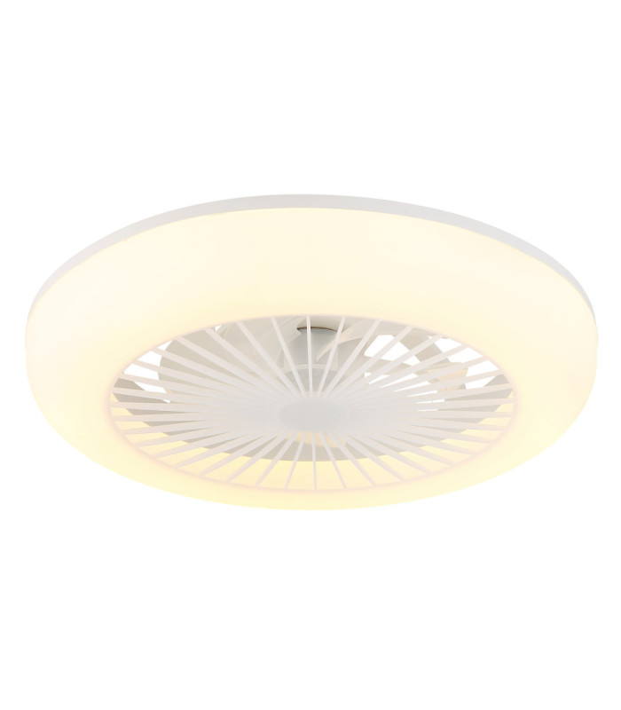 Ferrell Integrated LED Ceiling Fan Matt White 2700-6500K-4