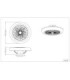 Ferrell Integrated LED Ceiling Fan Matt White 2700-6500K-11