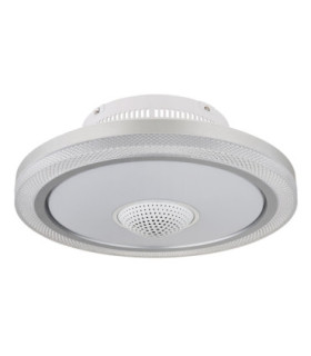 Shelly Integrated LED Decorative Flush Ceiling Light Matt White 2700-6500K-1