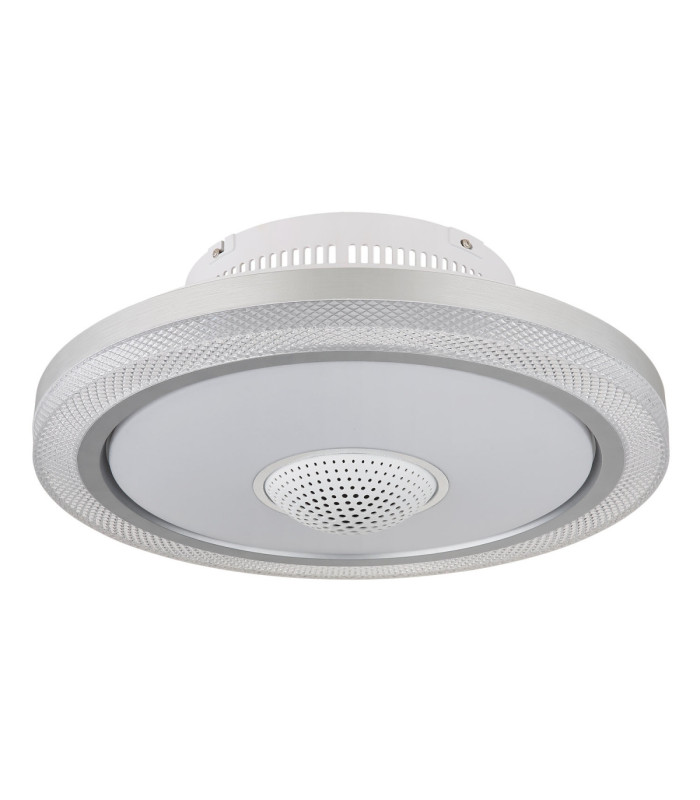 Shelly Integrated LED Decorative Flush Ceiling Light Matt White 2700-6500K-1