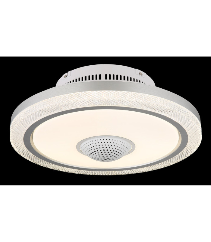Shelly Integrated LED Decorative Flush Ceiling Light Matt White 2700-6500K-2