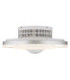 Shelly Integrated LED Decorative Flush Ceiling Light Matt White 2700-6500K-5