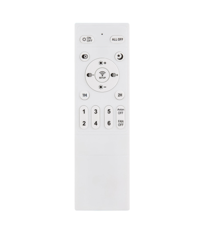 Shelly Integrated LED Decorative Flush Ceiling Light Matt White 2700-6500K-9