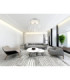 Shelly Integrated LED Decorative Flush Ceiling Light Matt White 2700-6500K-10