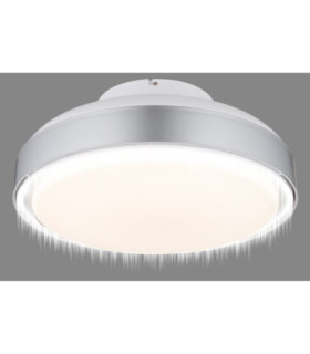 Carney Integrated LED Ceiling Fan Matt Chrome 2700-6500K-1