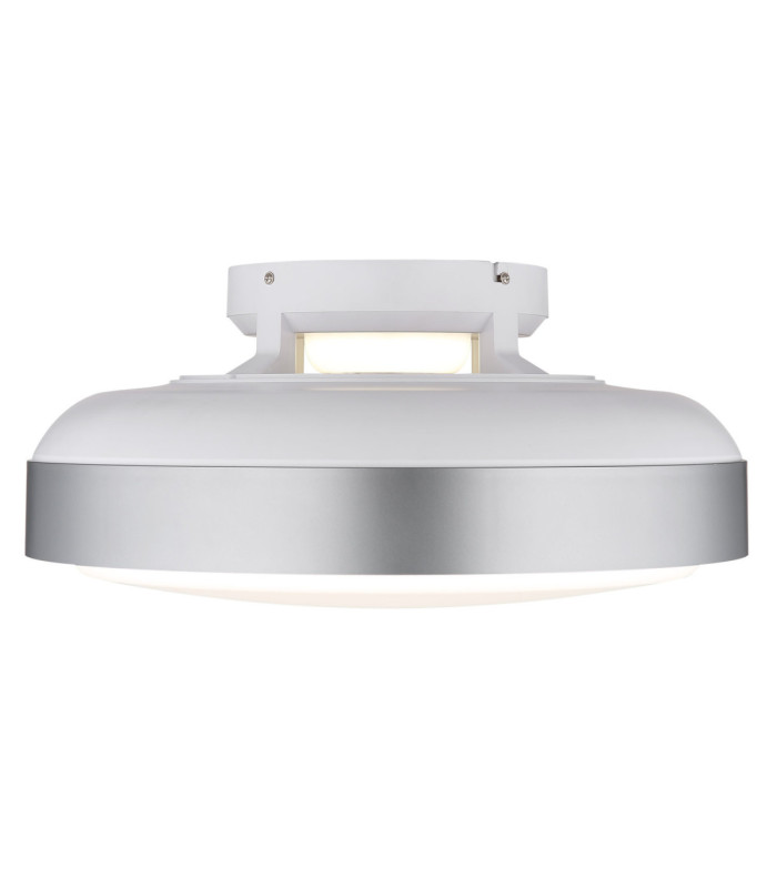 Carney Integrated LED Ceiling Fan Matt Chrome 2700-6500K-6