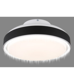 Carney Integrated LED Ceiling Fan Matt Black 2700-6500K-1