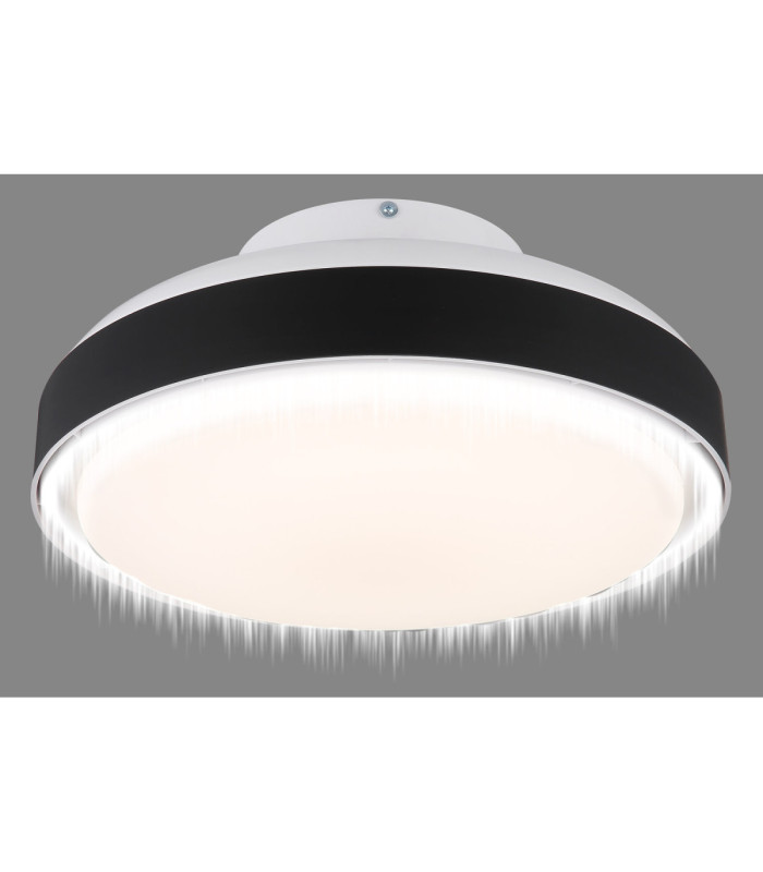 Carney Integrated LED Ceiling Fan Matt Black 2700-6500K-1