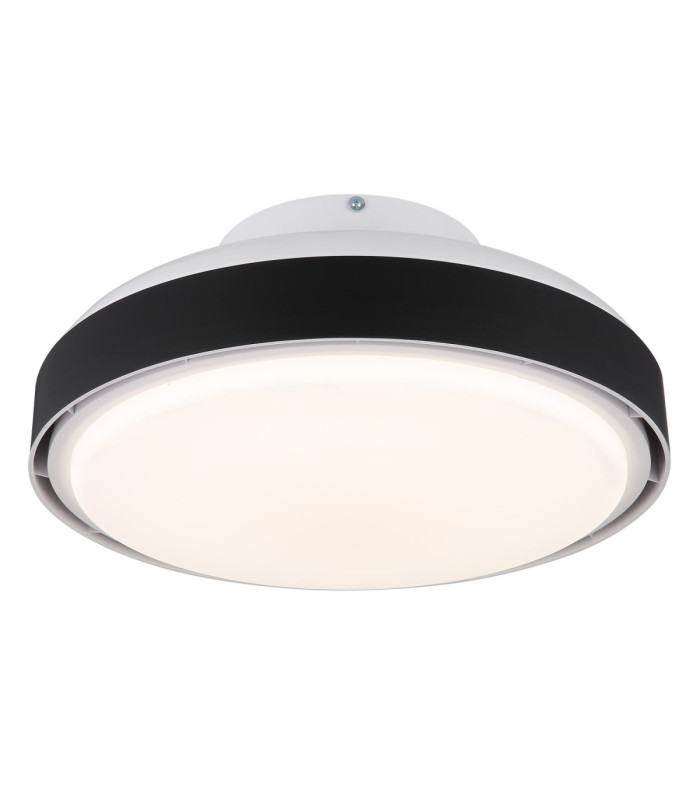 Carney Integrated LED Ceiling Fan Matt Black 2700-6500K-3