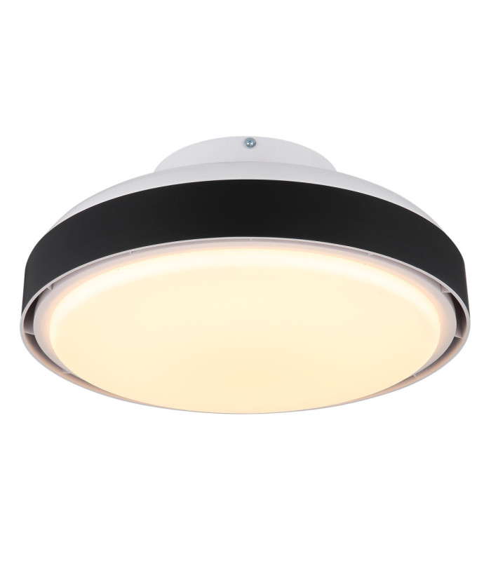 Carney Integrated LED Ceiling Fan Matt Black 2700-6500K-4