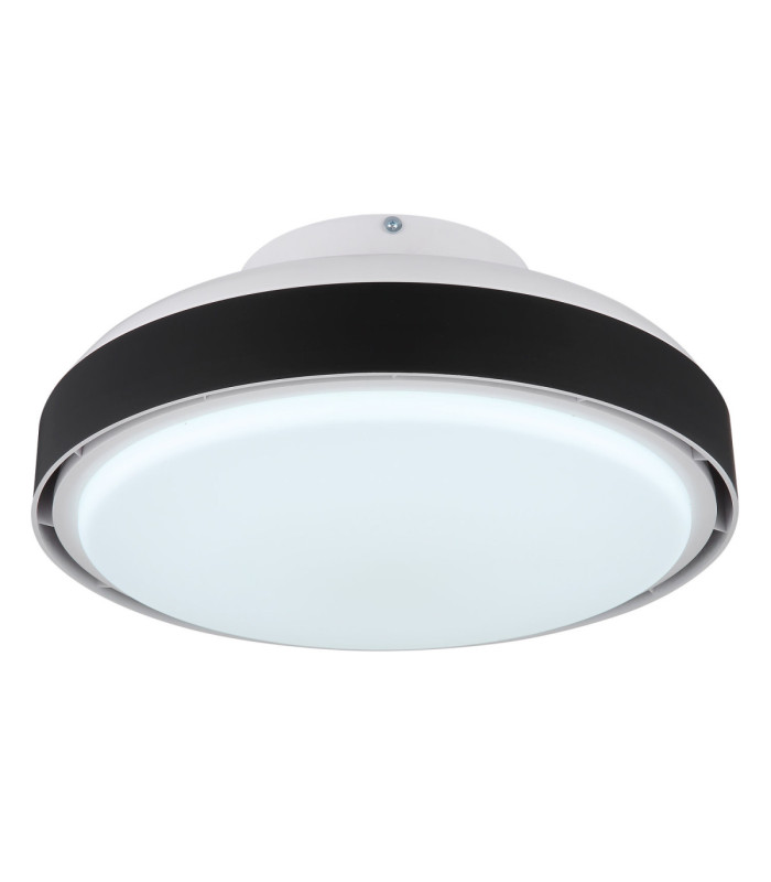 Carney Integrated LED Ceiling Fan Matt Black 2700-6500K-5