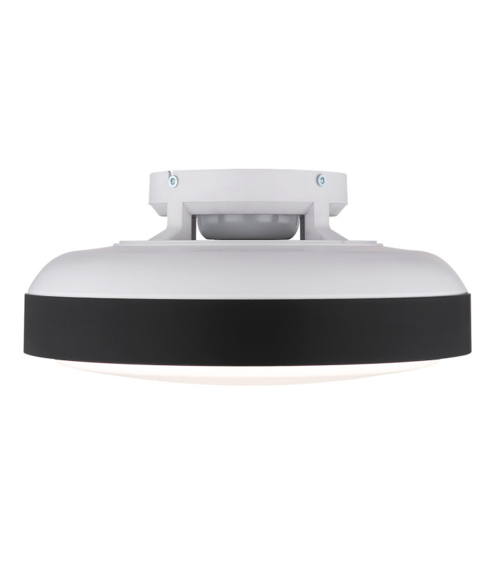 Carney Integrated LED Ceiling Fan Matt Black 2700-6500K-7