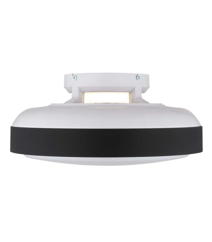Carney Integrated LED Ceiling Fan Matt Black 2700-6500K-8
