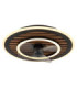 Trevino Integrated LED Ceiling Fan Matt Black 2700-6000K-4