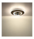 Trevino Integrated LED Ceiling Fan Matt Black 2700-6000K-6