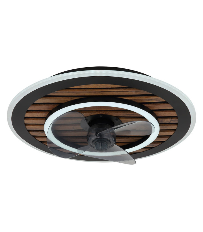 Trevino Integrated LED Ceiling Fan Matt Black 2700-6000K-10