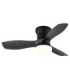 Irwin Integrated LED Ceiling Fan Matt Black 2700-6500K-1