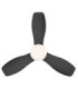 Irwin Integrated LED Ceiling Fan Matt Black 2700-6500K-3