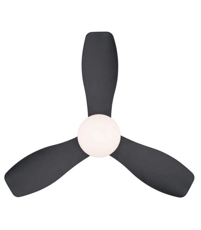 Irwin Integrated LED Ceiling Fan Matt Black 2700-6500K-3