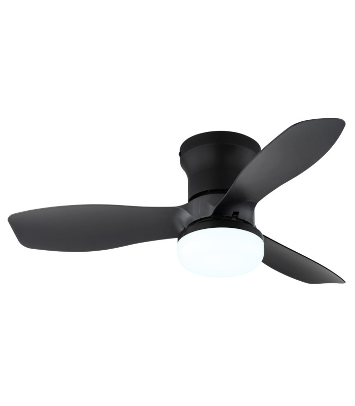 Irwin Integrated LED Ceiling Fan Matt Black 2700-6500K-5