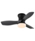 Irwin Integrated LED Ceiling Fan Matt Black 2700-6500K-9