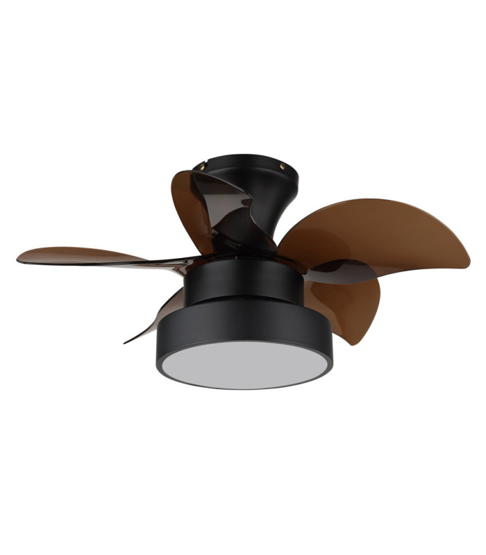 Kari Integrated LED Ceiling Fan Matt Black 3000-4500-6000K-2