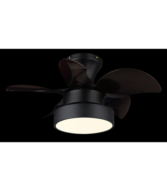 Kari Integrated LED Ceiling Fan Matt Black 3000-4500-6000K-3