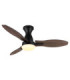 Gale Integrated LED Ceiling Fan Matt Black 3000-4500-6000K-3