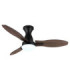 Gale Integrated LED Ceiling Fan Matt Black 3000-4500-6000K-4