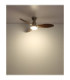 Gale Integrated LED Ceiling Fan Matt Nickel 3000-6000-4500K-6