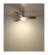 Gale Integrated LED Ceiling Fan Matt White 3000-6000-4500K-6